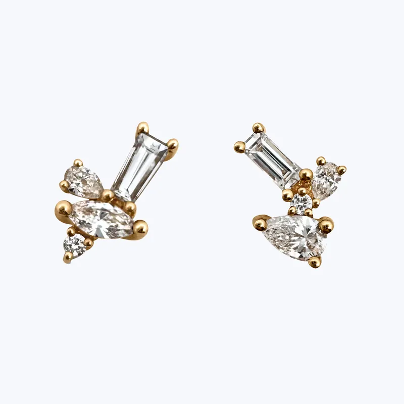 Trellis Sprig Studs - Dorian Webb (Dropship)