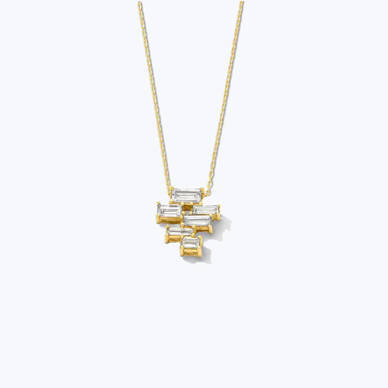 Baguette Diamond Pendant - Dorian Webb (Dropship)