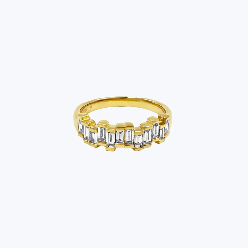 18k Baguette Diamond Band - Dorian Webb (Dropship)