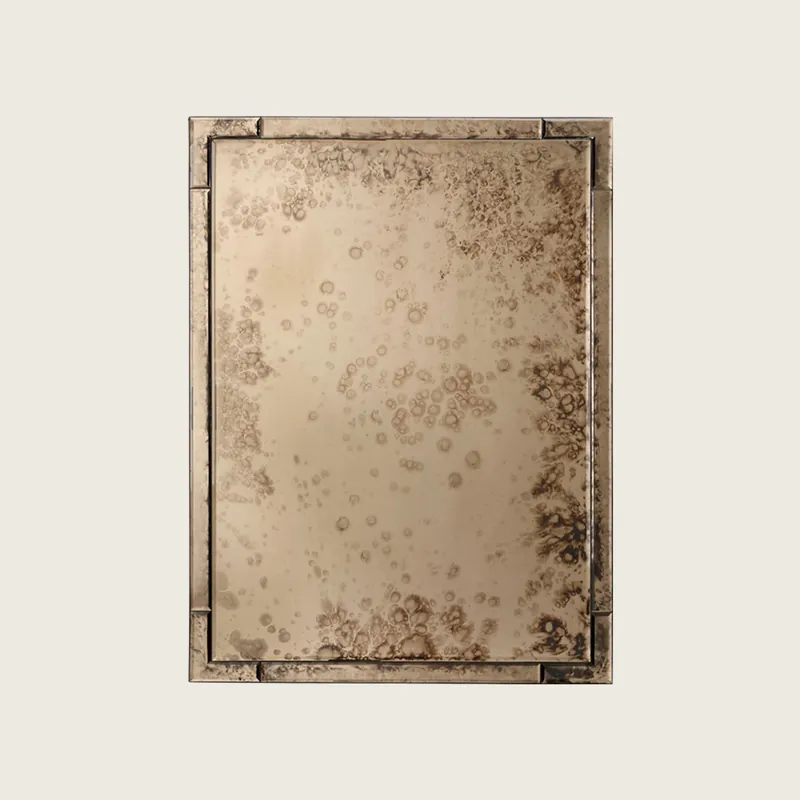 Versailles Antiqued Rectangle Wall Mirror - Jamie Young