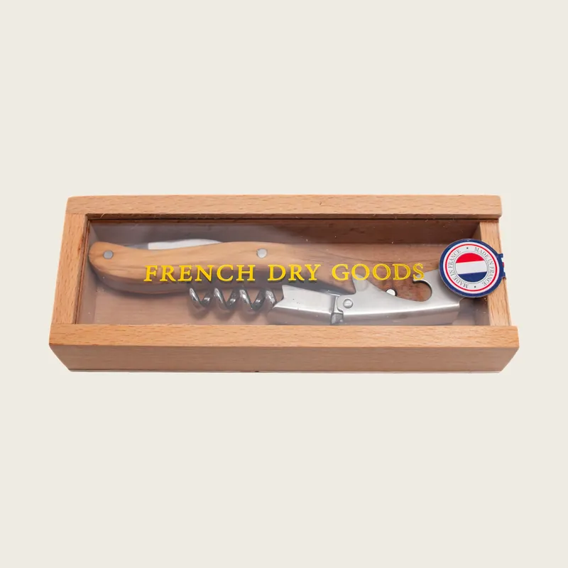 Olivewood Corkscrew in Wooden Box - Be Home