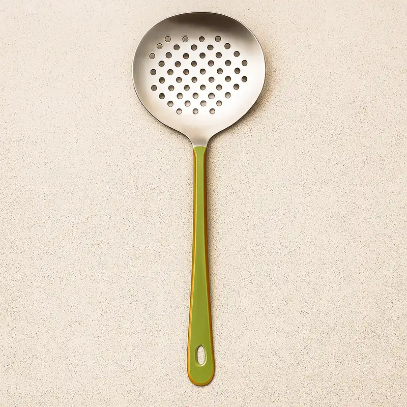 Harlow Bright Skimmer With Stainless Steel Head, Key Lime - Be Home