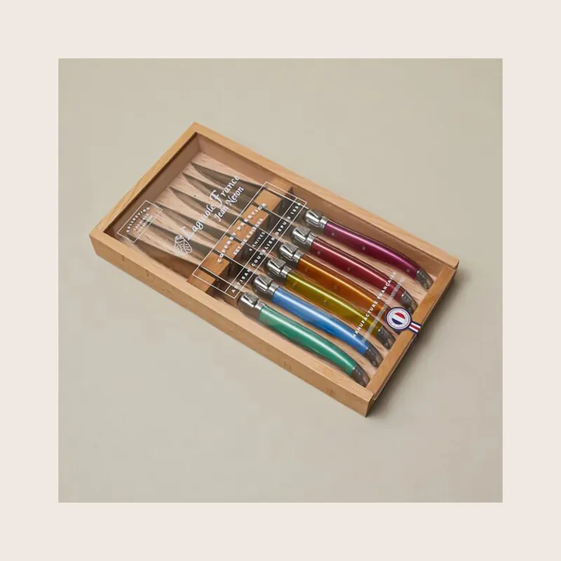 Laguiole 6 Piece Steak Knife Set - Be Home