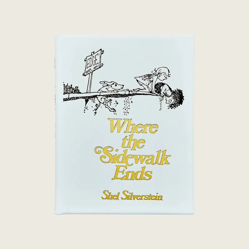 Where the Sidewalk Ends Leather Bound Classic Children's Book - Graphic Image