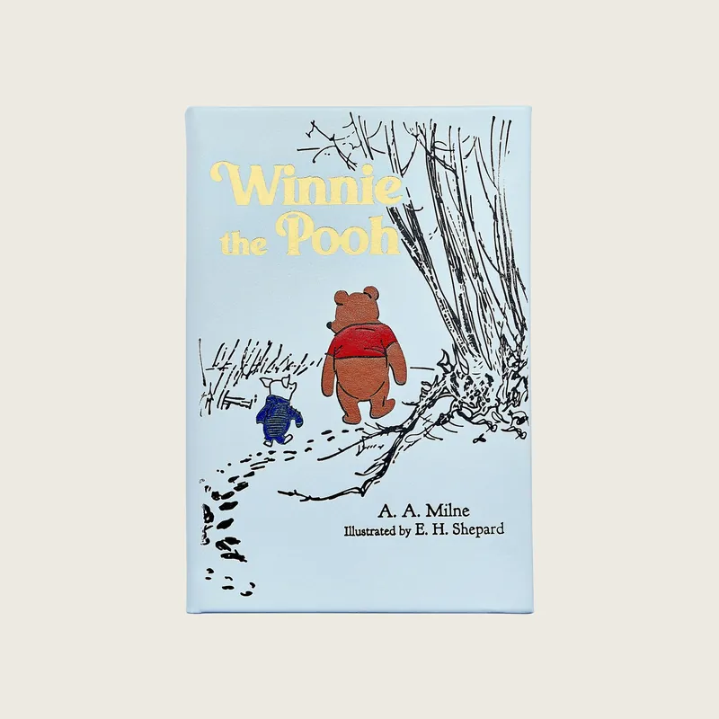 Winnie The Pooh Leather Bound Classic Children's Book - Graphic Image