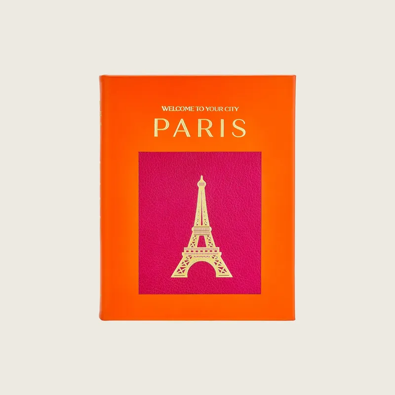 Trope Paris Leather Bound Book - Graphic Image