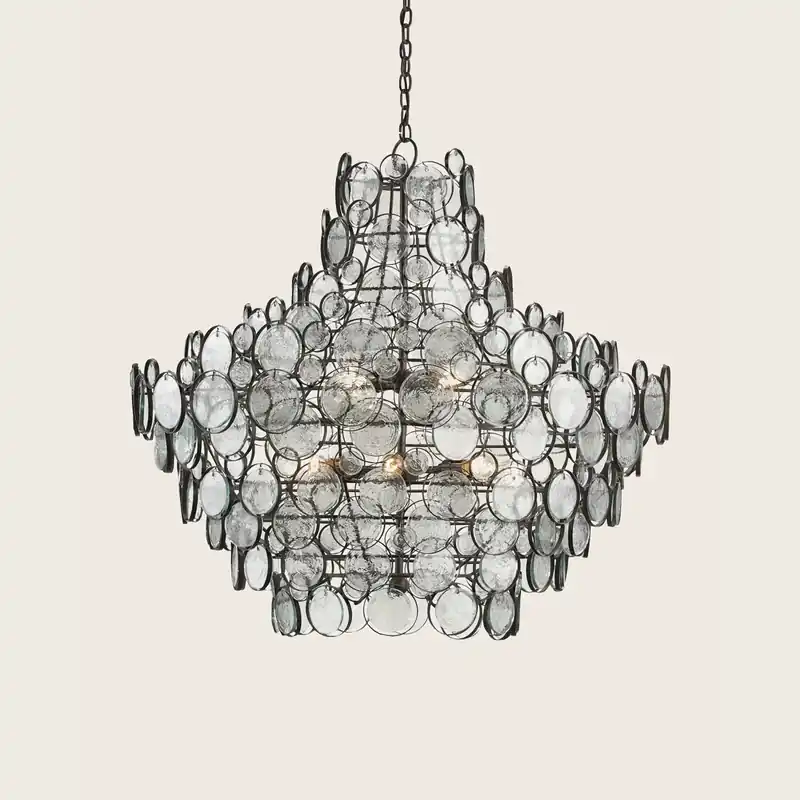 Galahad Large Chandelier - Currey & Company