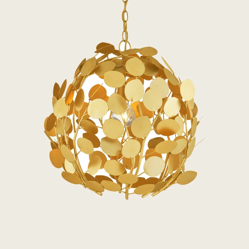 Lunaria Orb Chandelier - Currey & Company