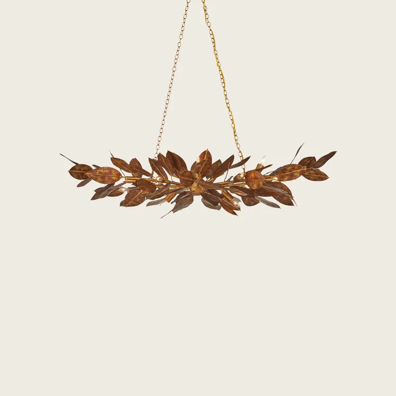 Weston Oval Chandelier - Currey & Company