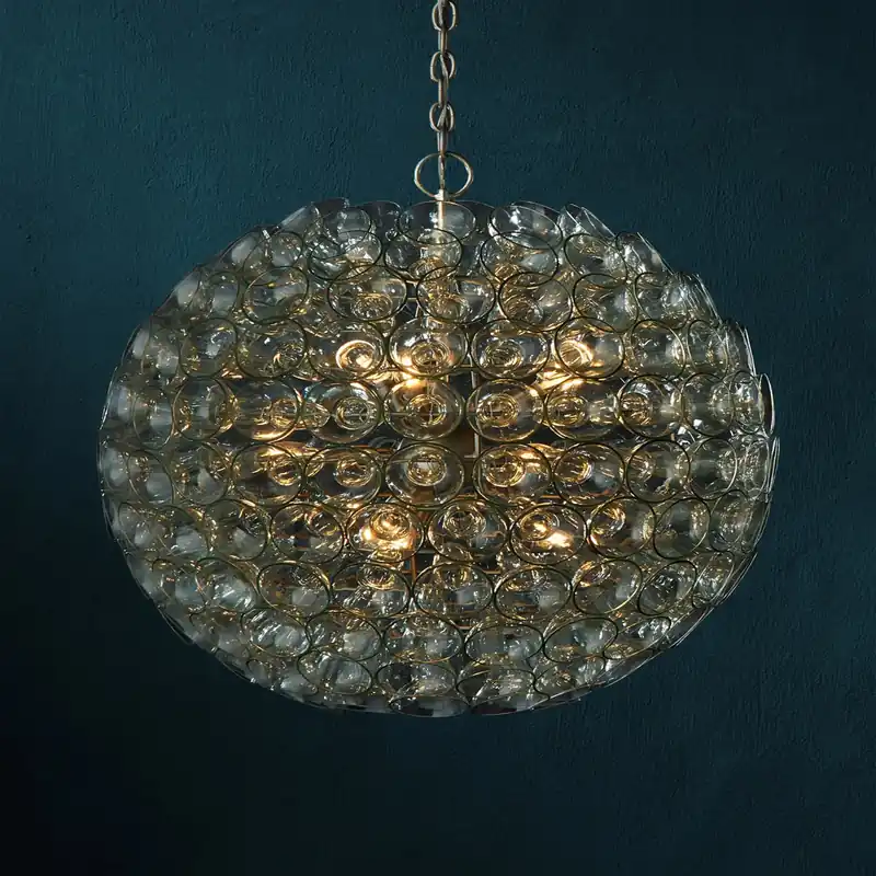 Eau de Vie Orb Chandelier - Currey & Company