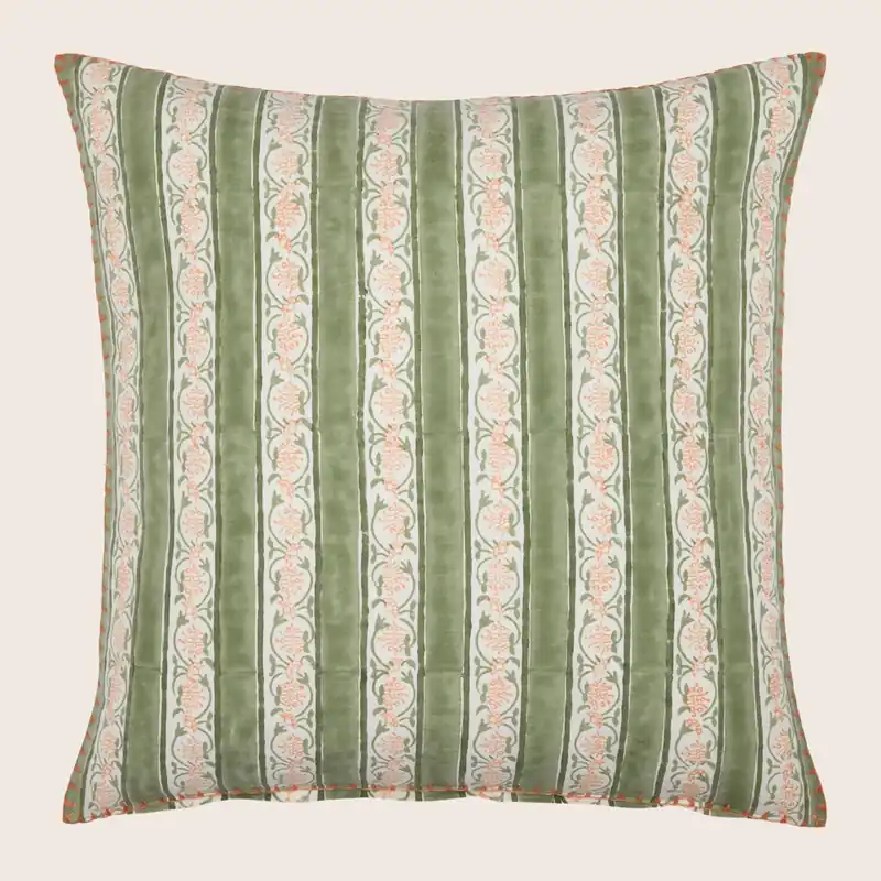 Bansari Tangerine Pillow - John Robshaw (Leased)