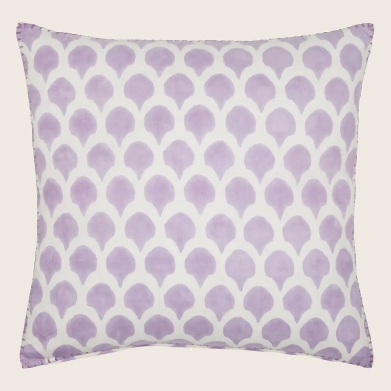 Nadole Lavender Pillow - John Robshaw (Leased)