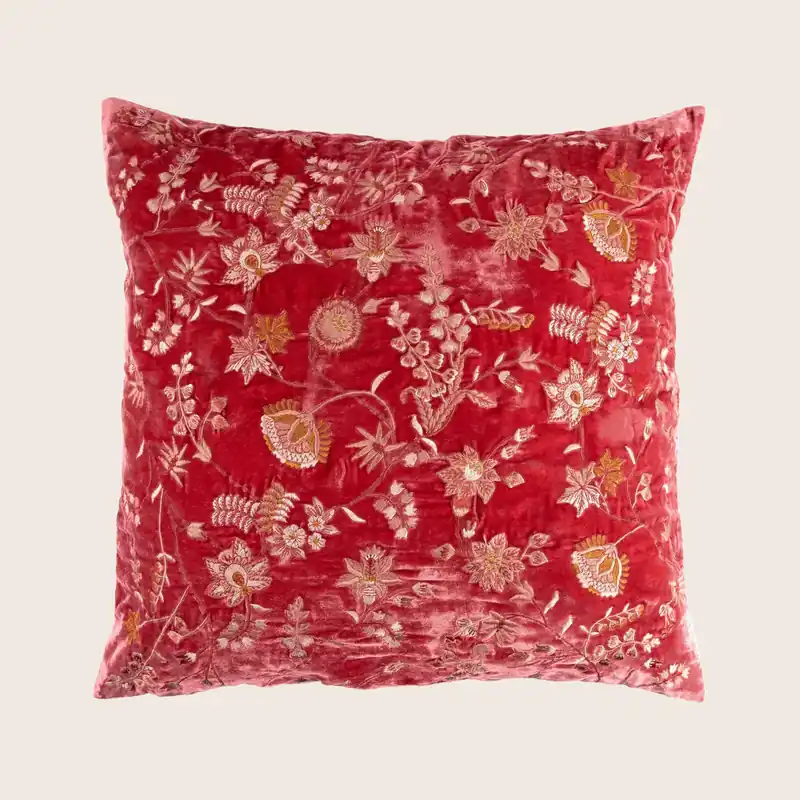 Madame Bovary Silk Velvet Pillow - Anke Drechsel