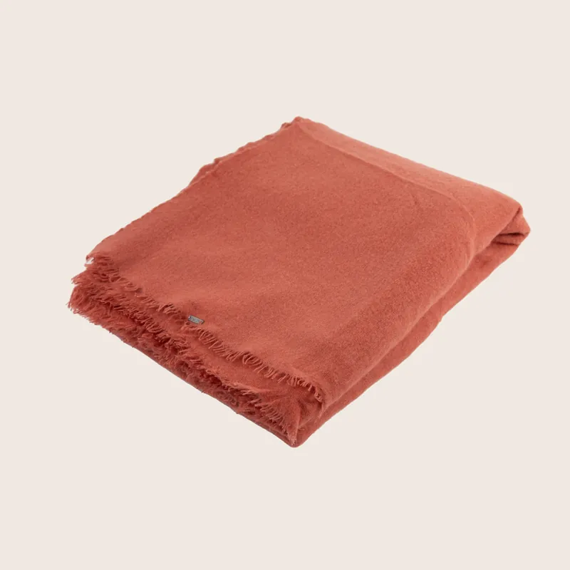 Hand Felted Cashmere Throw - Mirror in the Sky