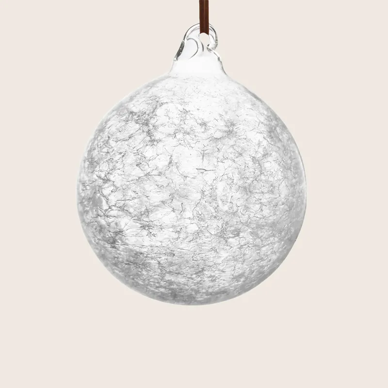 Glass Ball with Snow Ornament - Shishi