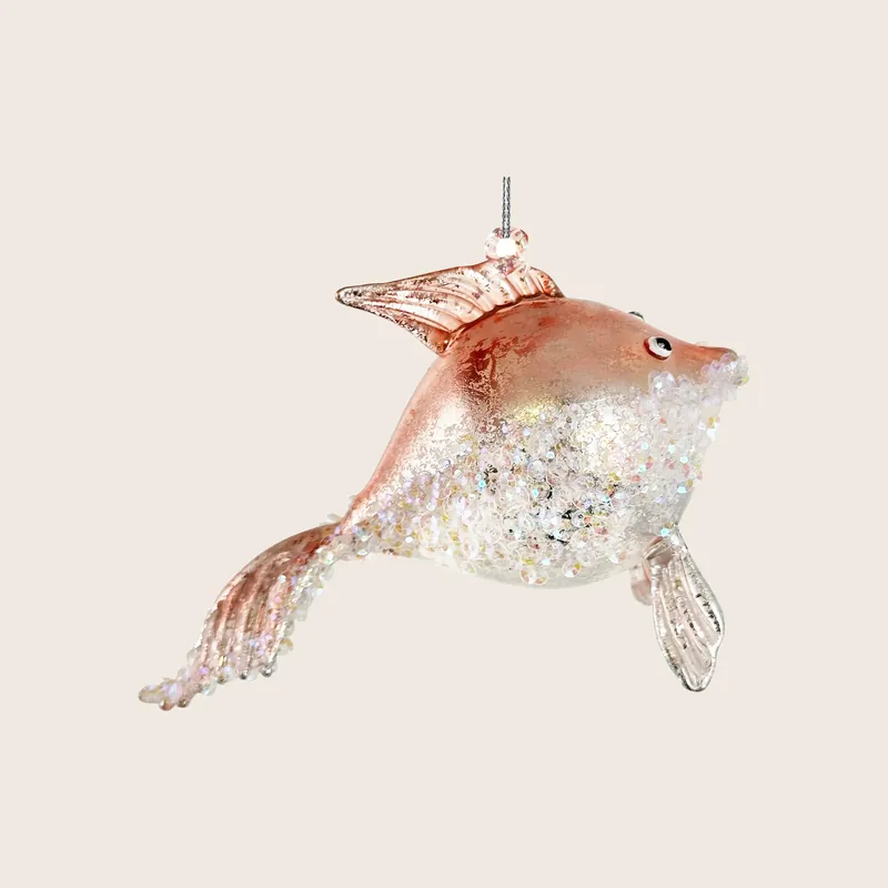 Glass Beaded Goldfish - Shishi