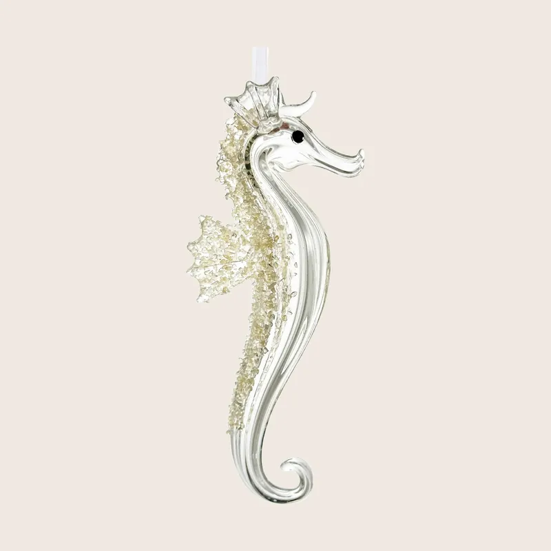 Glass Seahorse Ornament - Shishi
