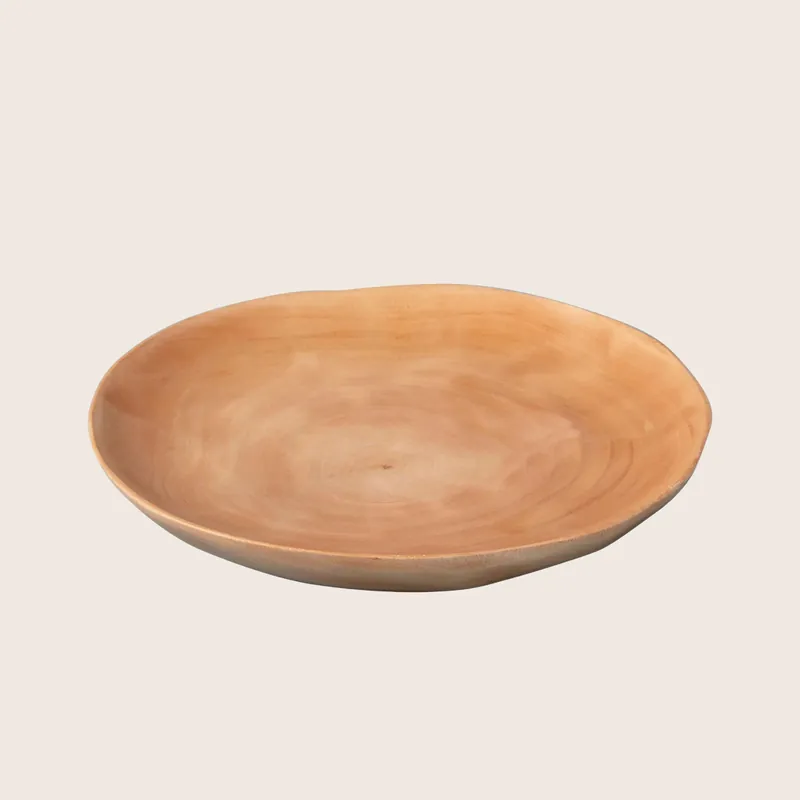 Kiln Mango Wood Plate, Large - Be Home