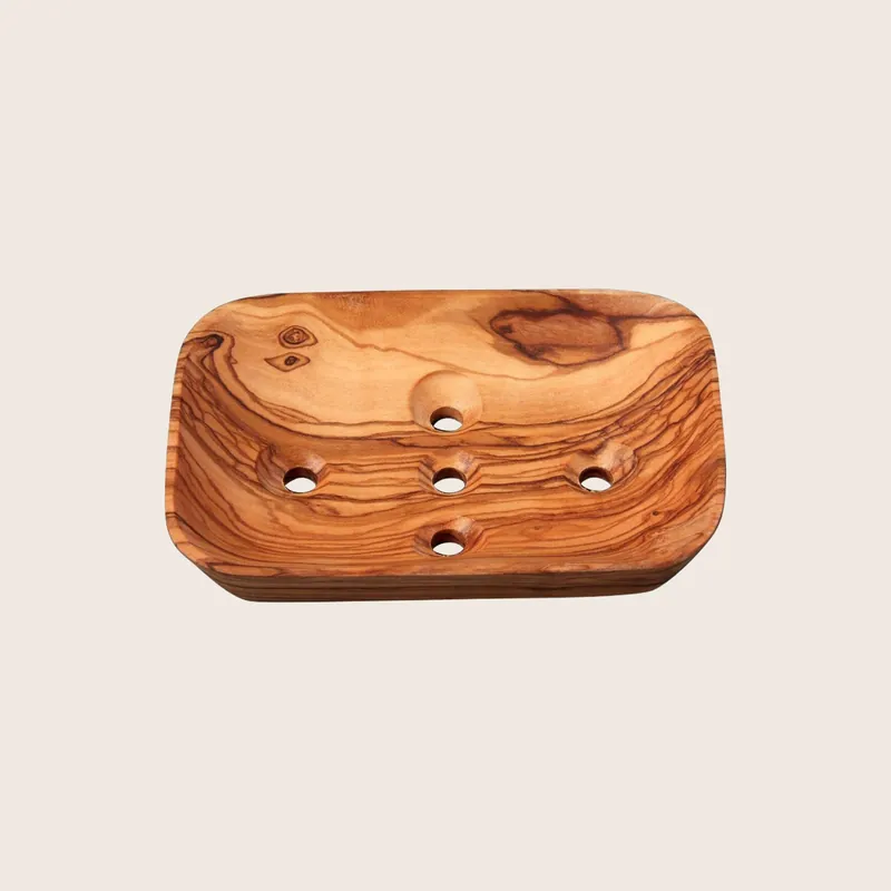 Olive Wood Sponge Holder - Be Home
