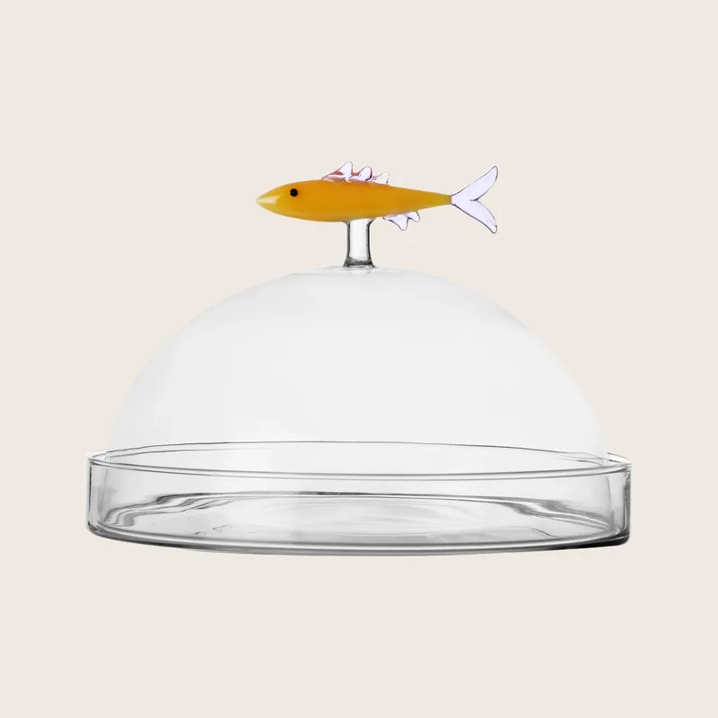 Marine Garden Dome with Dish, Sardine - Rosenthal Sambonet USA Ltd