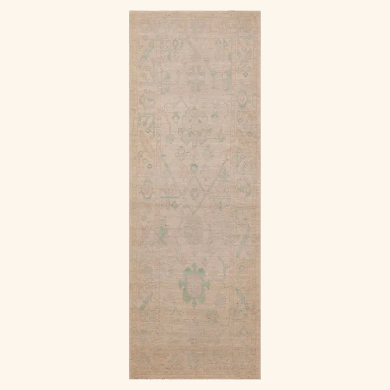 Zameen Transitional Wool Runner - 3' x 8'
