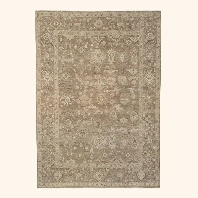 Camel Antique Revival Wool Rug - 8' x 10'