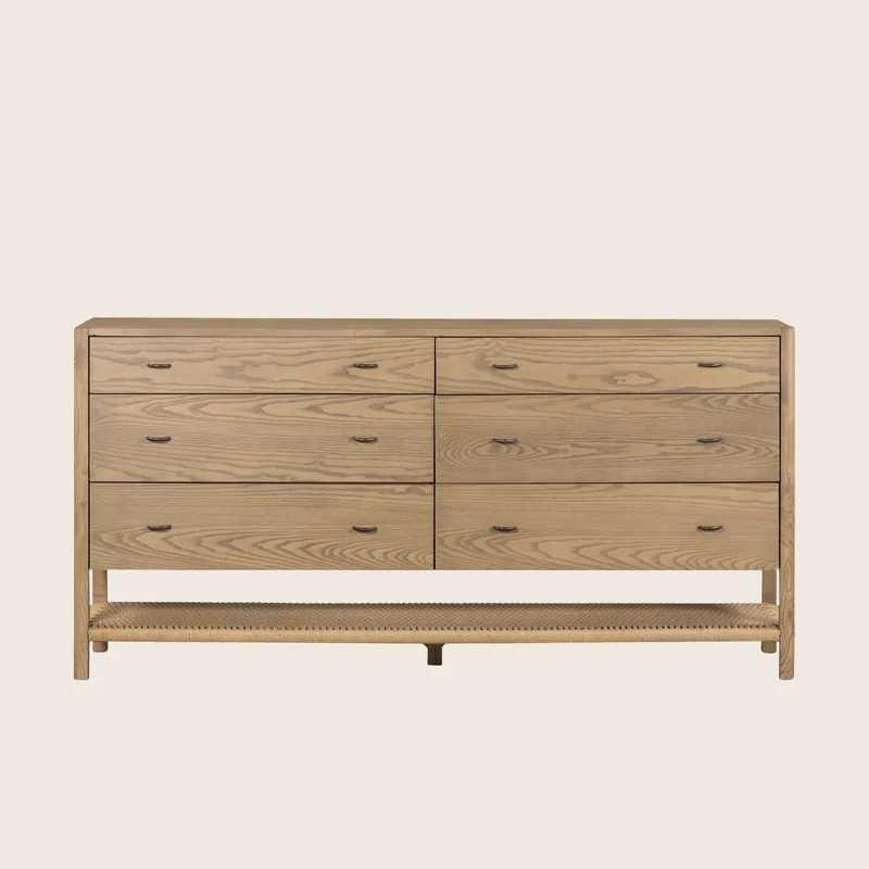 Zuma 6 Drawer Dresser - Four Hands