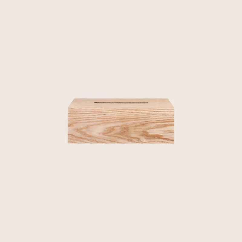Wilo Wood Tissue Box Cover - Blomus