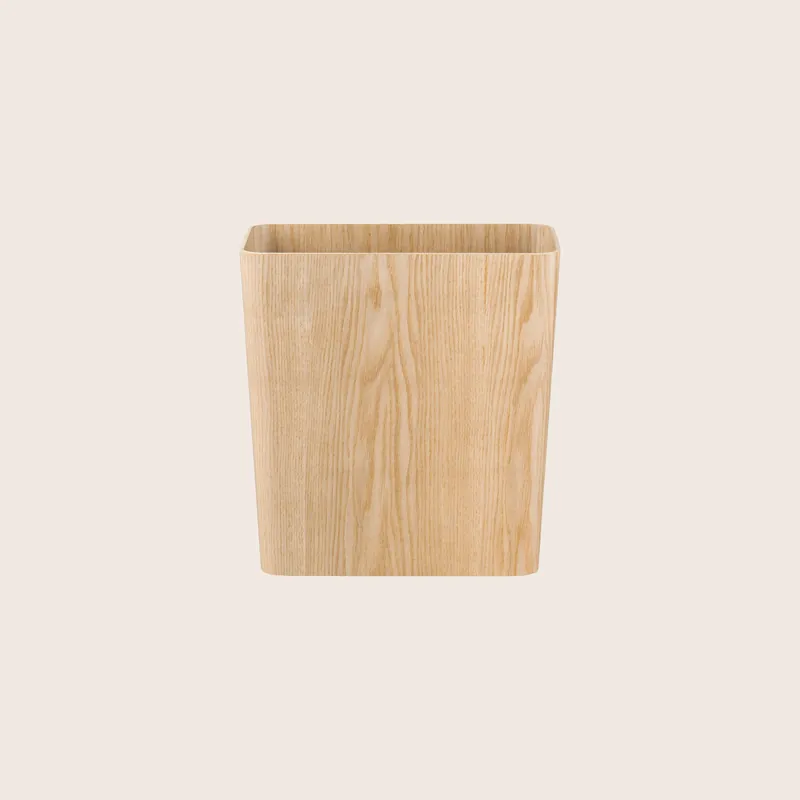 Wilo Hardwood Wastepaper Basket - Blomus