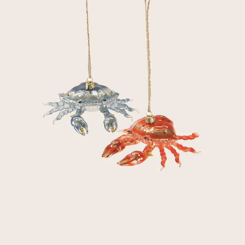 Seaside Crab Ornament - Cody Foster & Co. Inc