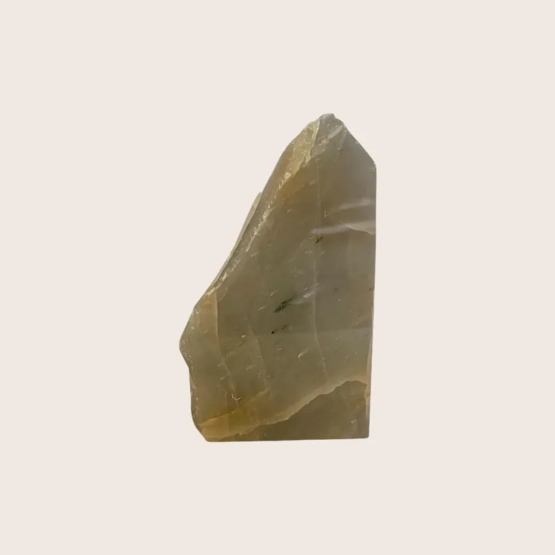 Grey Aragonite Face Polished Trophy - Aviva Stanoff (Consigned)