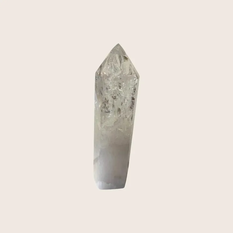 Clear Quartz Point Trophy - Aviva Stanoff (Consigned)