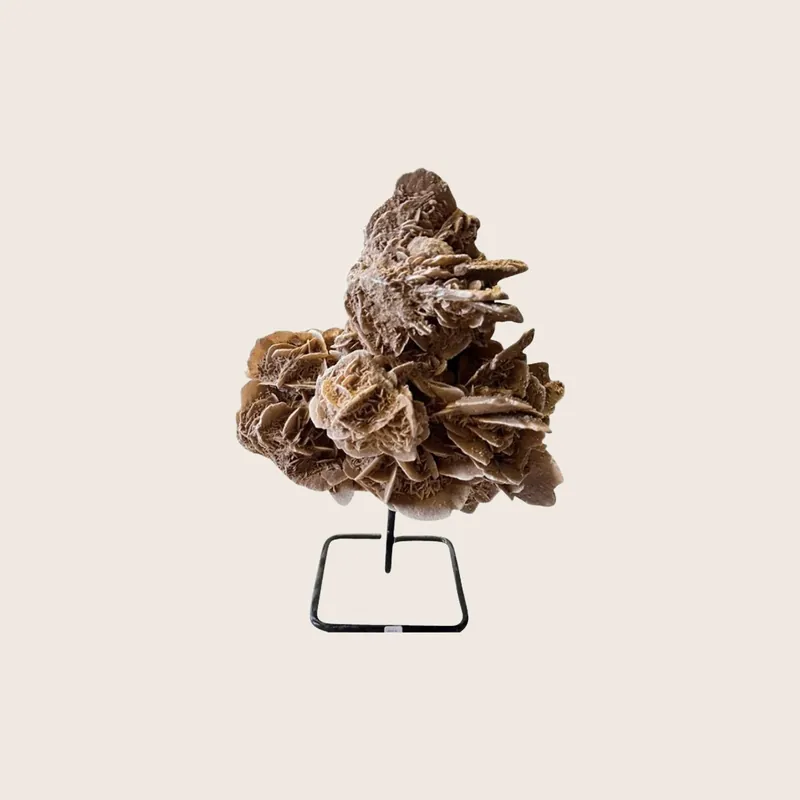 Sandrose Selenite On Stand Trophy - Aviva Stanoff (Consigned)