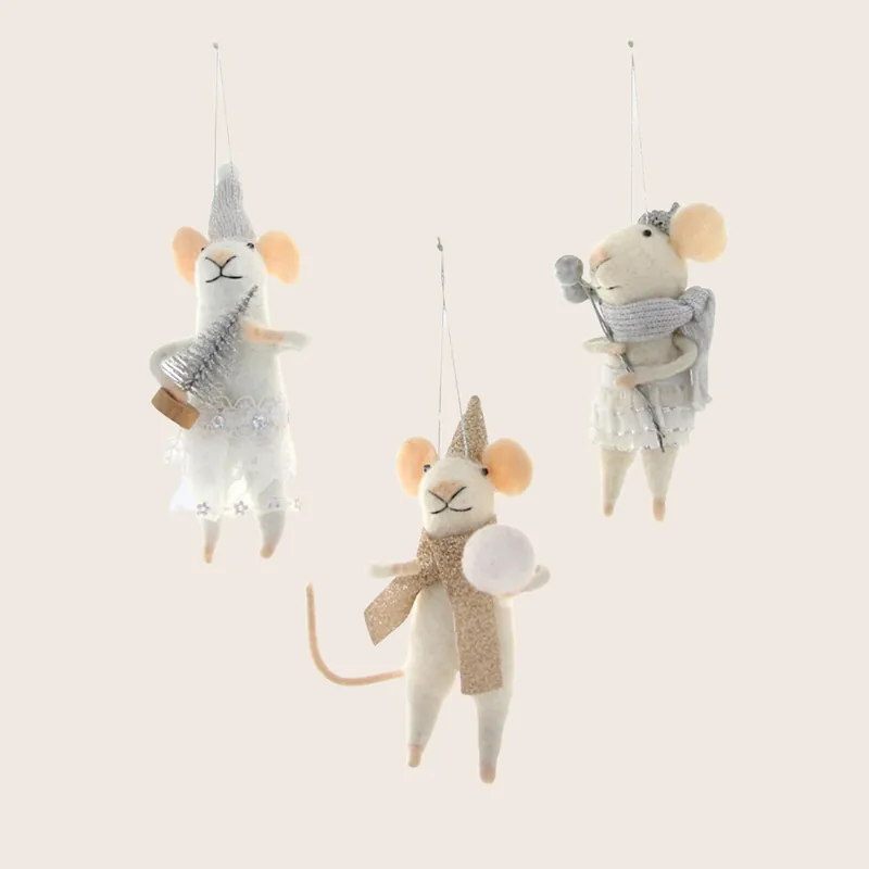 Wintertime Mice Ornament - Cody Foster & Co. Inc