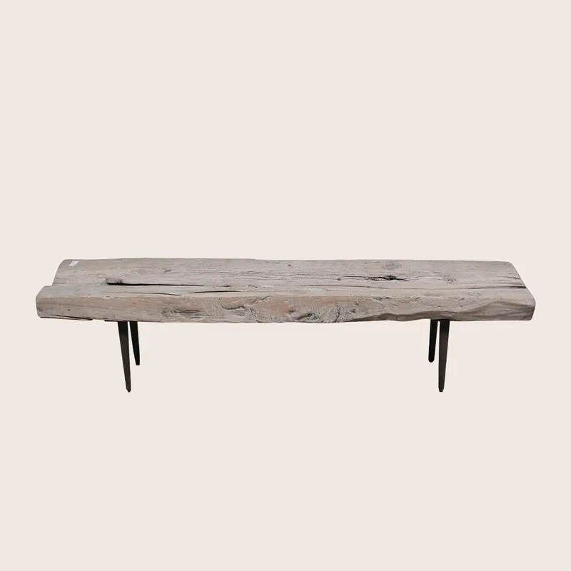 Vintage Elm Coffee Table - Atmosphere D'Allieurs