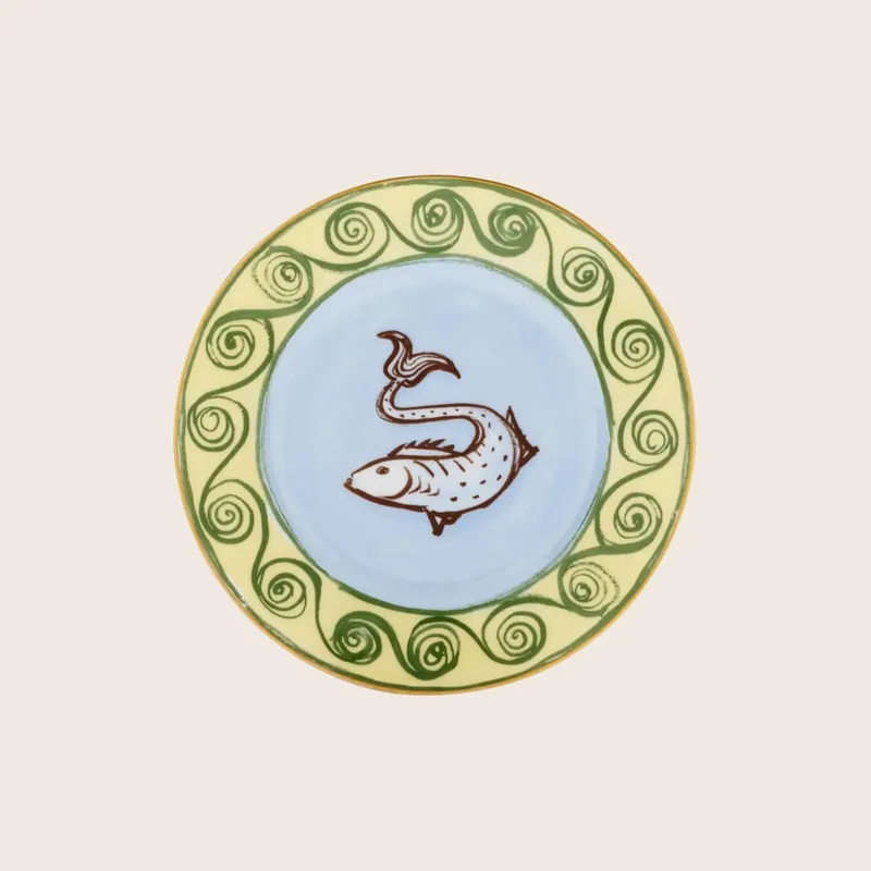Il Viaggio di Nettuno Bread Plate - Ginori 1735