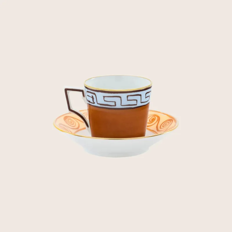 Il Viaggio di Nettuno Luna Espresso Cup with Saucer - Ginori 1735