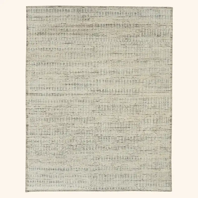 Natural Transitional Wool Rug - 9' x 12'