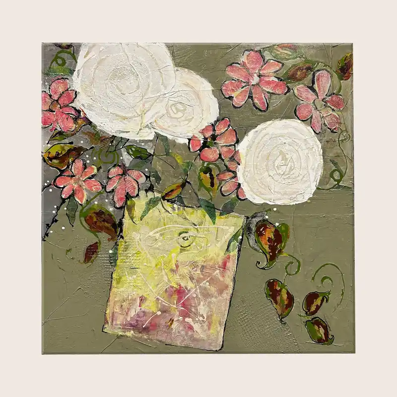 Spring Bouquet by Jill Krasner Original - Soicher Marin
