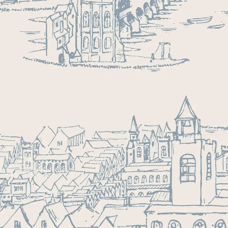 London Sprawling Wallpaper - Soicher Marin