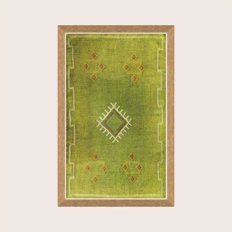 Moroccan Textiles, Green - Soicher Marin