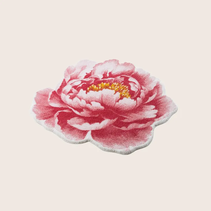 Pivoine Bath Rug - Abyss & Habidecor