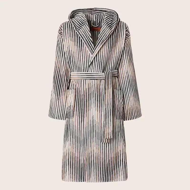 Arpeggio Hooded Bathrobe - Missoni U.S.A Inc