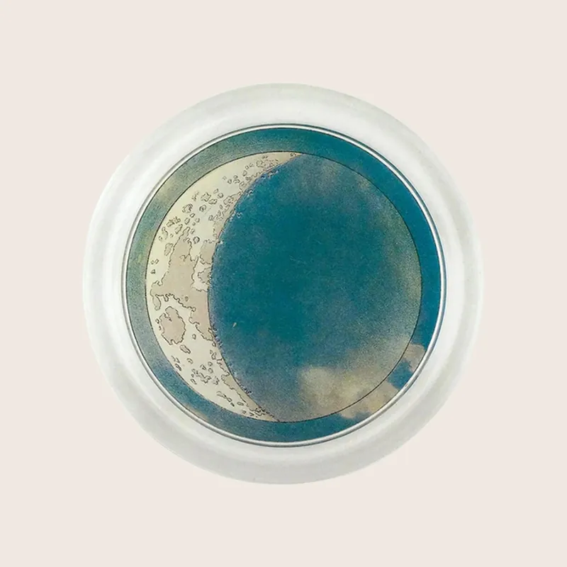 Blue Crescent Coaster - John Derian