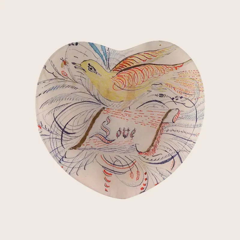 Autograph Heart Dish - John Derian