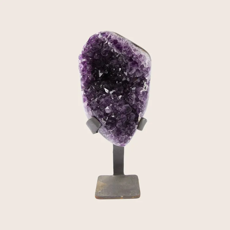 Amethyst Polished on Stand - Aviva Stanoff (Consigned)