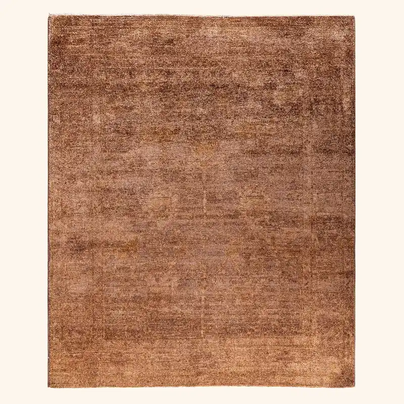 Beige Samsara Wool Rug - 4'8" x 5'4"