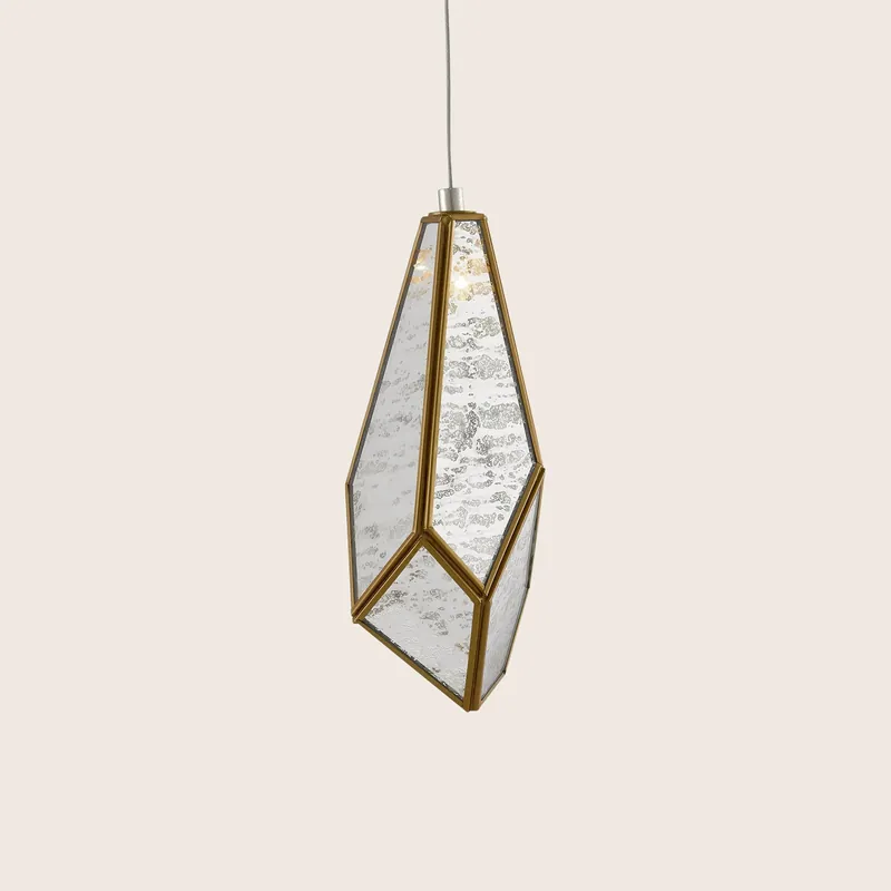 Glace Mirror Pendant - Currey & Company