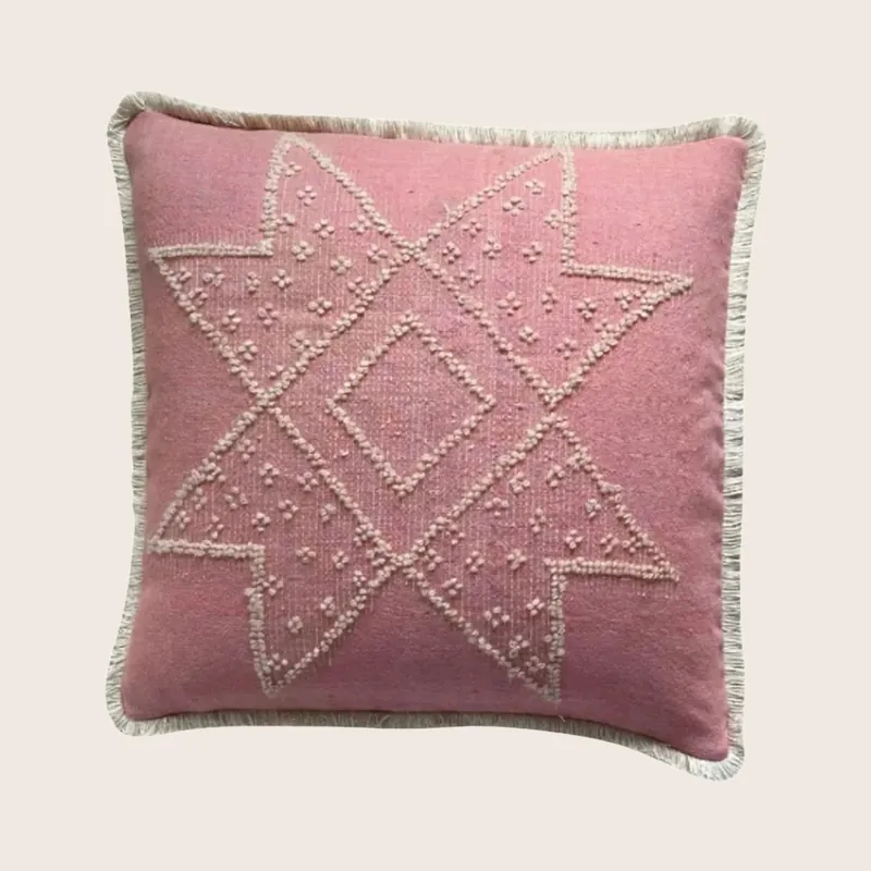 Vintage Handspun Wool Pillow - Threads Soft Goods