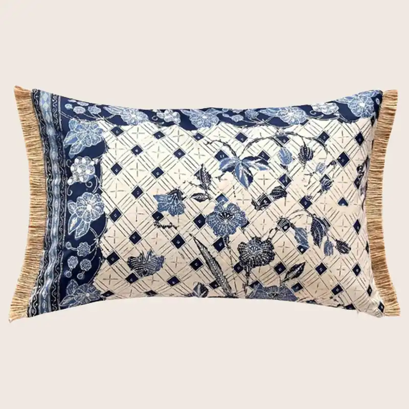 Vintage Batik Lumbar Pillow - Threads Soft Goods